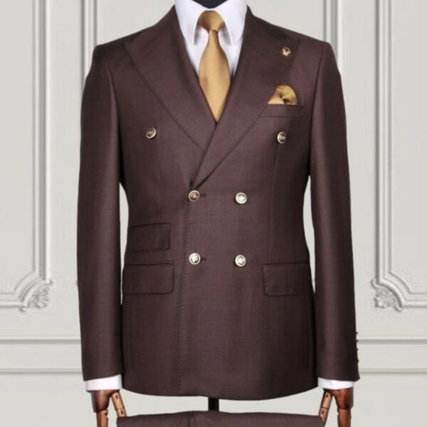 Costume Rouge Bordeaux